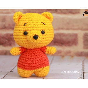 Bear Crochet PATTERN Amigurumi Amigurumi Tutorial PDF in English AmiSaigon image 1