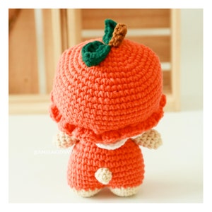 Orange Bear Crochet PATTERN Amigurumi Amigurumi Tutorial PDF in English AmiSaigon image 8