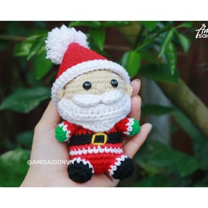 Santa Claus (size 2) | Christmas Crochet PATTERN Amigurumi | Amigurumi Tutorial PDF in English | AmiSaigon