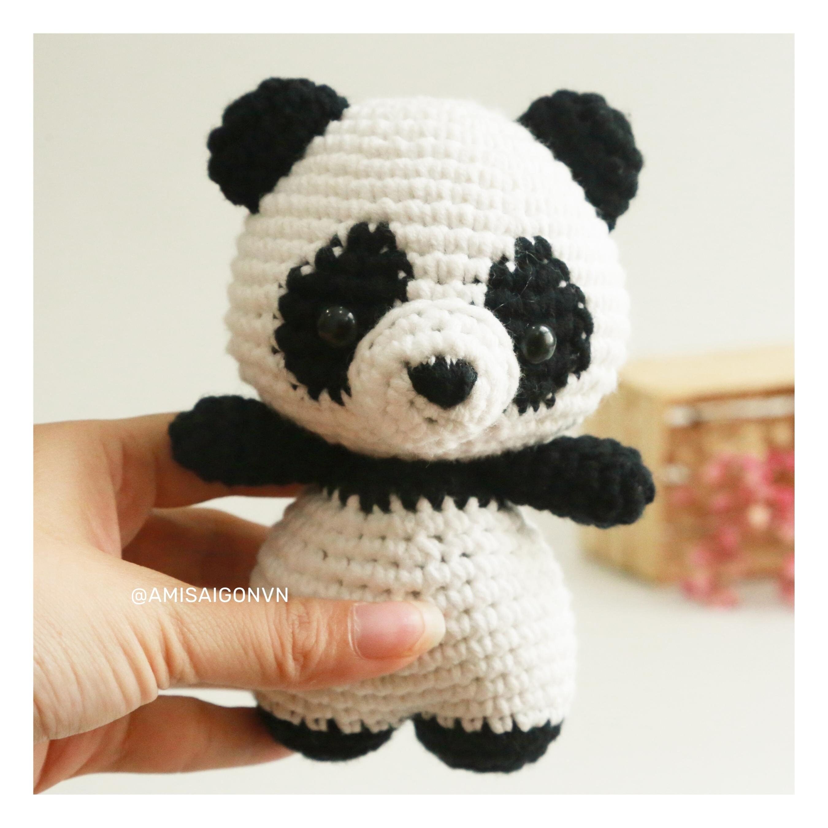 Panda Crochet PATTERN Amigurumi Amigurumi Tutorial PDF in - Etsy
