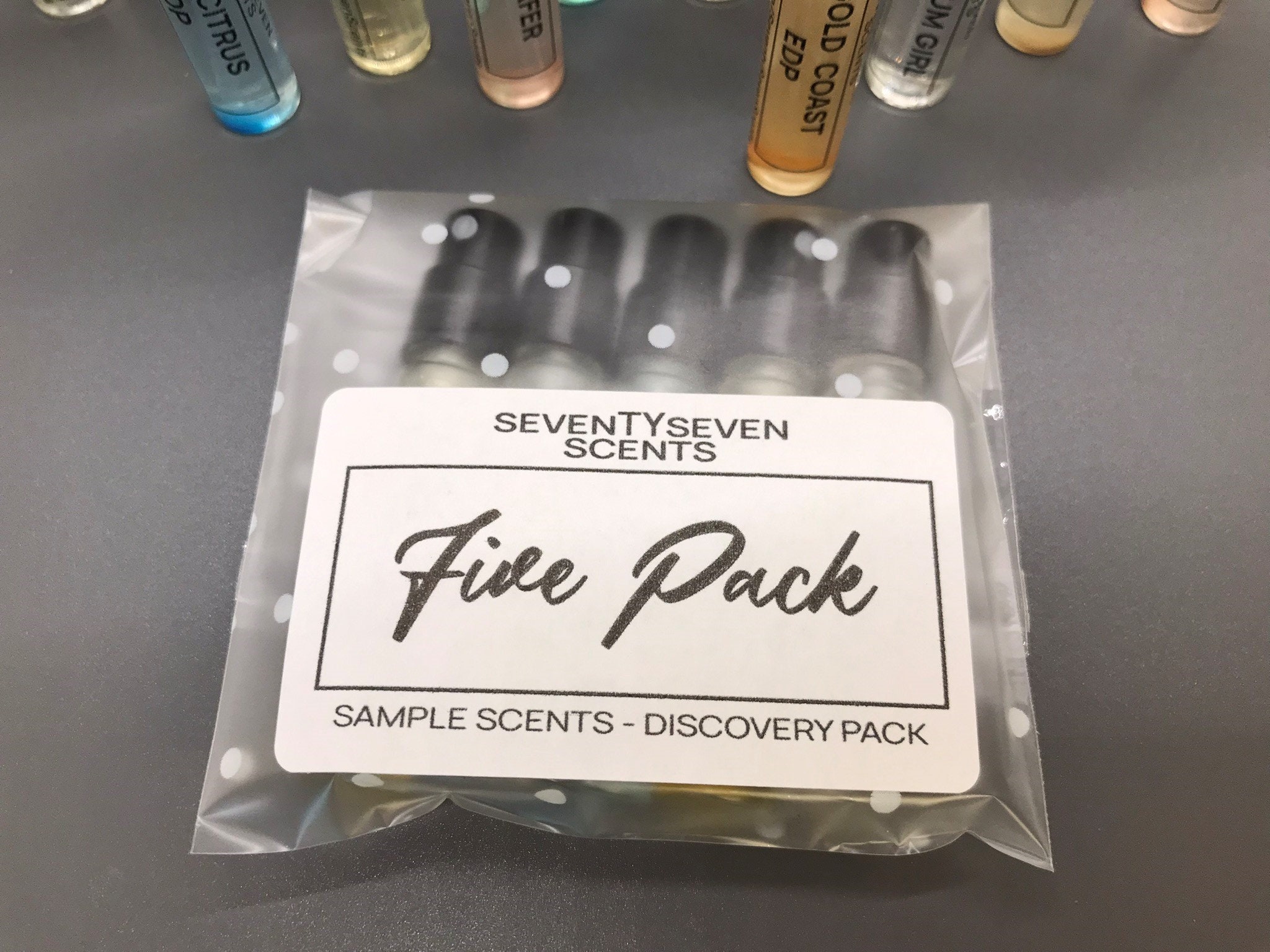 Perfume Sample Set 5 X 2ml Pack - Five Perfumes From My Shop EDP