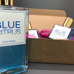 Blue Citrus EDP - Eau De Parfum Scent for Her, Fresh Light Citrus With ...
