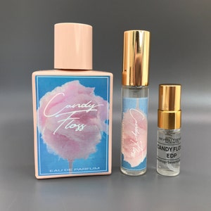 Candy Floss Eau De Parfum, EDP for her, Sweet Perfume, Gourmand, Cotton Candy Scent, 30ml Bottle