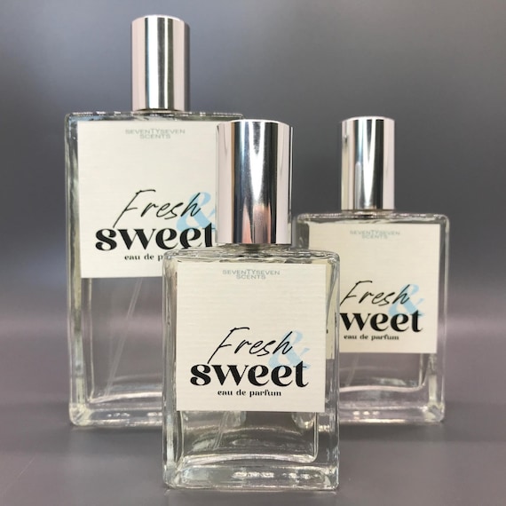 Fresh & Sweet Eau De Parfum: Linen, Mimosa, Caramel Scent - Etsy