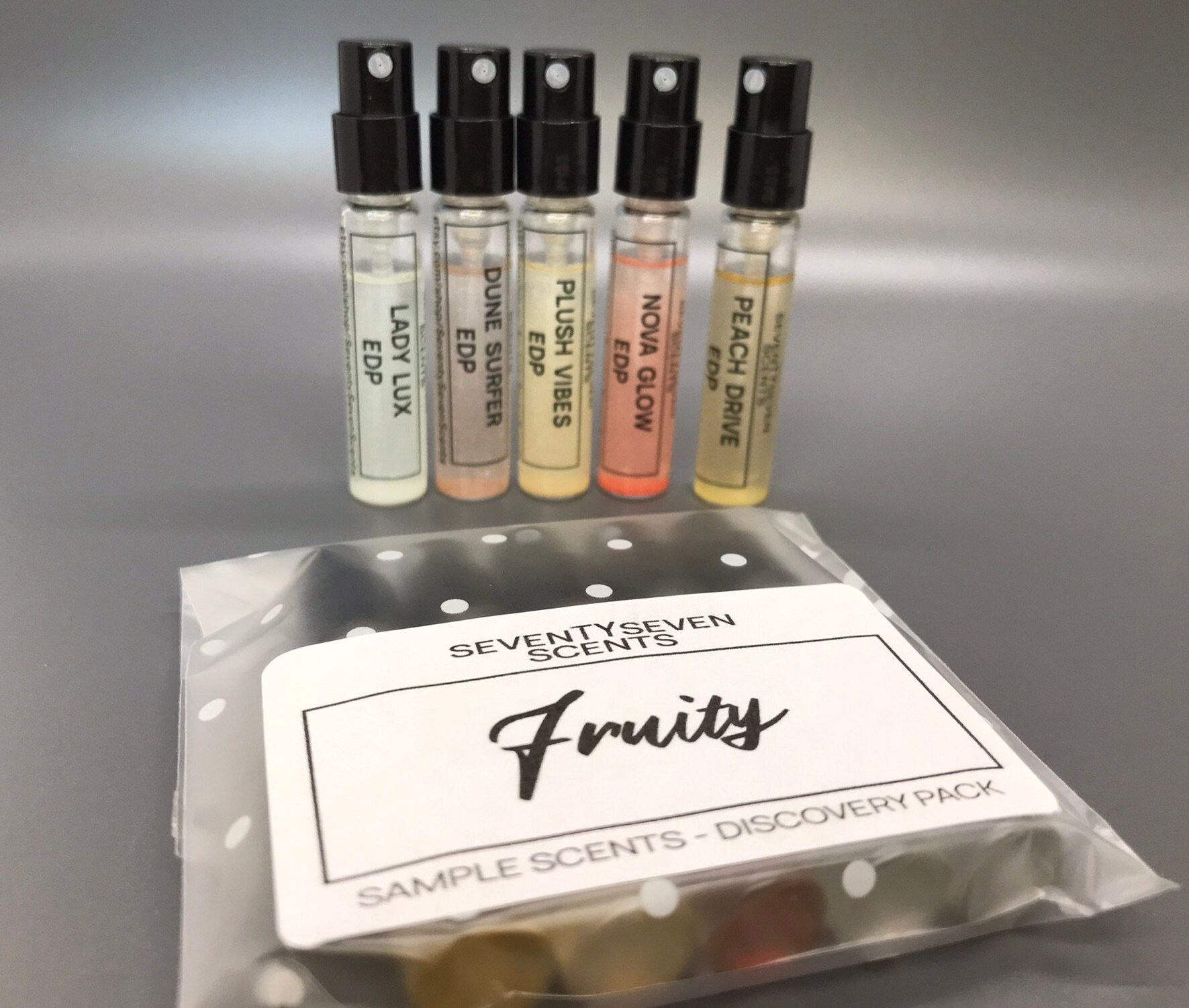 Fruity Perfumes Sample Discovery Pack - 5 X 2ml EDP - Etsy