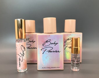 Baby Powder Eau De Parfum, Womens Perfume, EDP Strength Powder Scent, Gorgeous, Perfect Gift for Her!