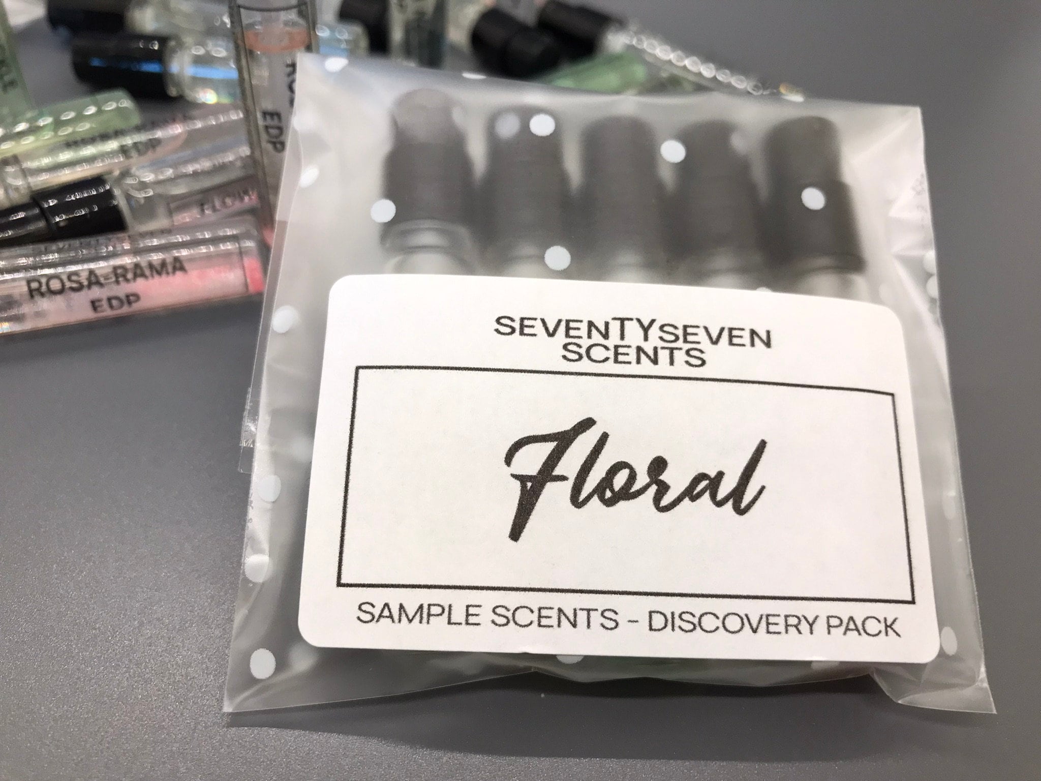 Floral Perfumes - 2ml Perfume Sample Pack With 5 X 2ml Samples