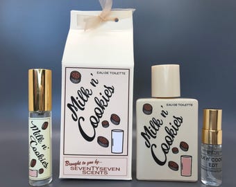 Milk n' Cookies Eau De Toilette, EDT for her, sweet perfume, gourmand Perfect Gift 30ml Bottle