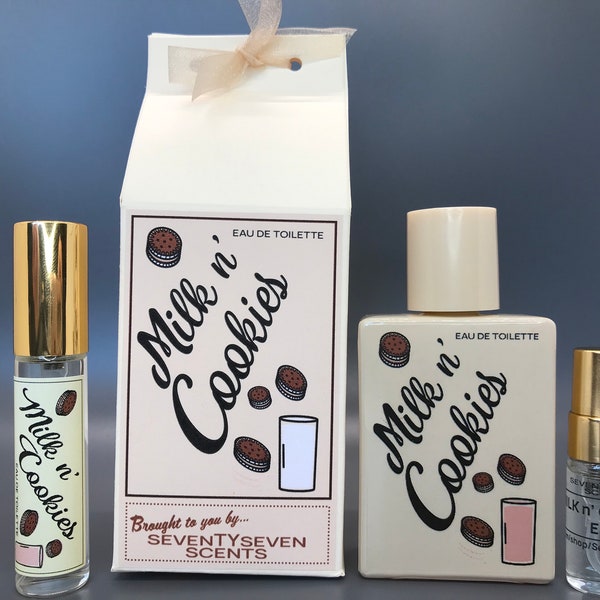 Milk n' Cookies Eau De Toilette, EDT for her, sweet perfume, gourmand Perfect Gift 30ml Bottle