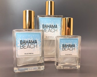 Bahama Beach EDP Perfume for Her, Tropical Summer Scent with Dragon Fruit, Passion Flower and Coconut Water - Womens Eau De Parfum