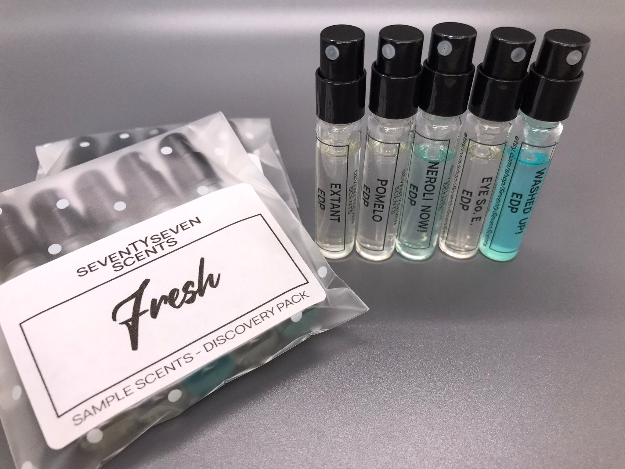 Fresh Perfumes - Perfume Sample Set - Discovery Pack With 5 X 2ml