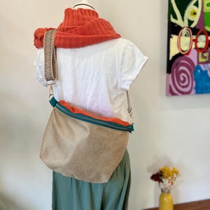 Crossbag, heuptas XXL, tas, heuptas, tasje – ruim, stijlvol en ultralicht!