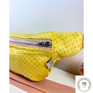 Dirndl bag sun yellow dots, crossbody bag, traditional bag, handbag, Wimmal, traditional costume, bum bag