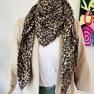 XXL muslin scarf – your cozy companion for every season! Triangular scarf | XXL scarf | Wrap scarf | Loop scarf | Neckerchief