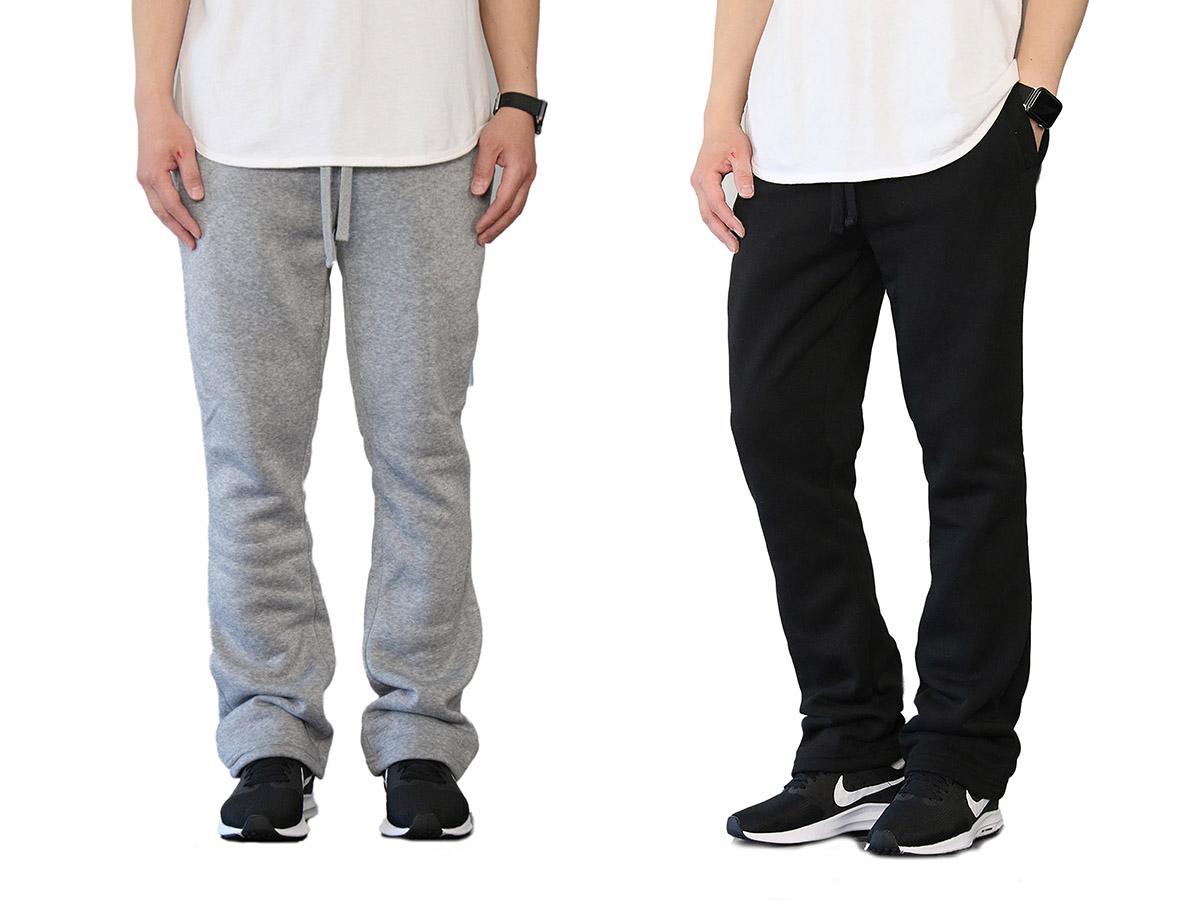 Hat And Beyond Men's Fleece Jogger Pants - Slim Fit Harem Style With Elastic Waist & Cuffs