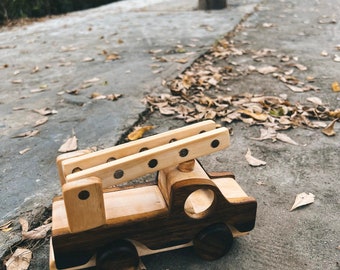 Wooden Fire Truck | Wooden Truck | Fire Truck | Toy for Baby | Montessori Toy