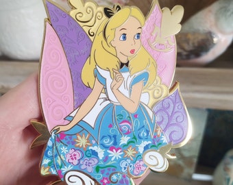 Jumbo Alice In Wonderland Pin - Alice Au Pays Des Merveilles Pin's - LE65