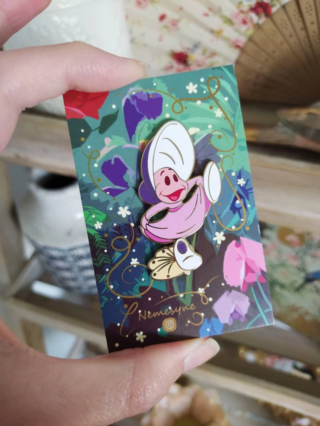 Baby Oyster Alice in Wonderland Pin LE65 Etsy