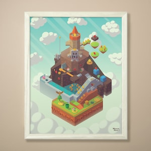 Whomp's Fortress Print