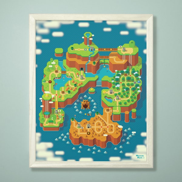 Super Mario World Map