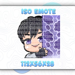 Gesto Iso Valorant / Gestos personalizados de Twitch, Youtube y Discord / Gestos de transmisión
