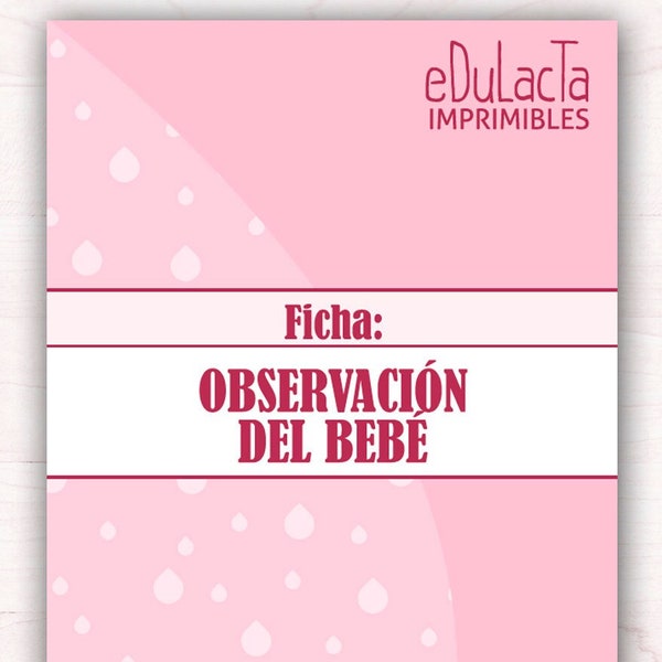 Ficha de observacion y evaluación del bebé