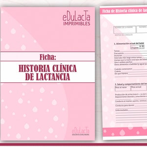 Ficha de historia clínica de lactancia imagen 3