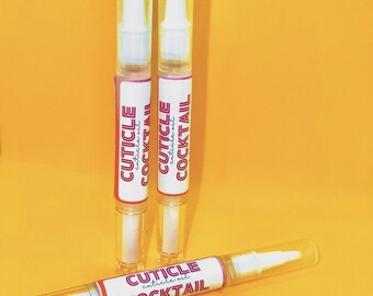 FLOWER-BOM scented cuticle oil pen | floral perfume self care nail growth oil moisturising small gift stocking filler pick-me-up beauty