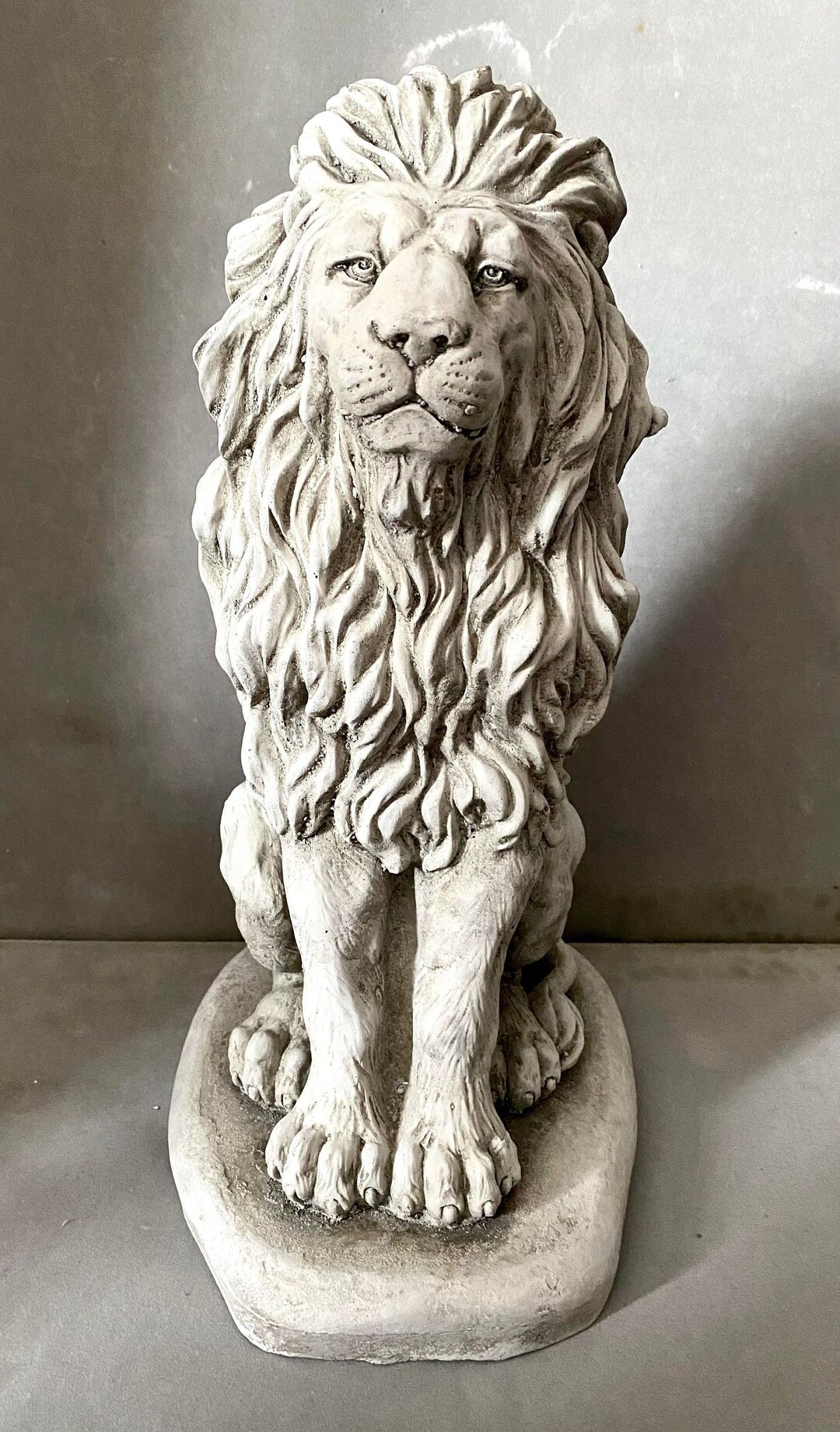 Latex Mould Sitting Lion Statue H40cm. Etsy