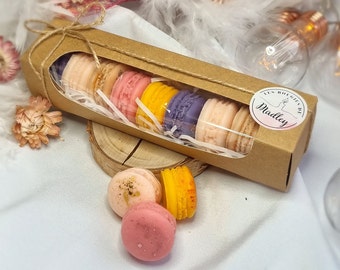 Coffret 9 fondants macarons 170g