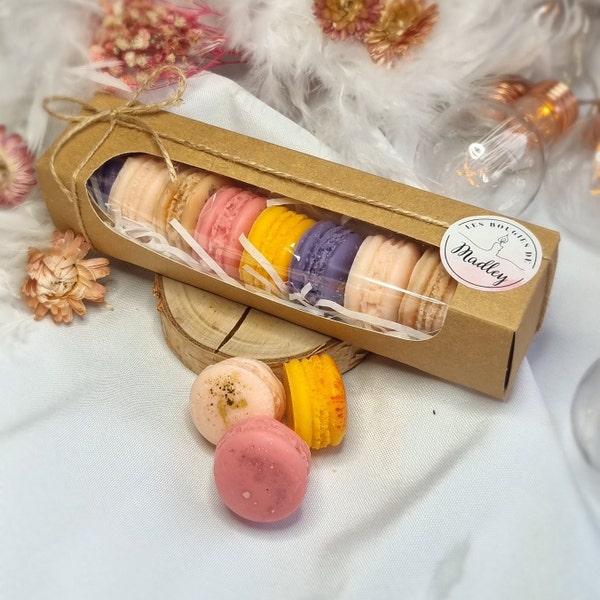 Coffret 9 fondants macarons 170g