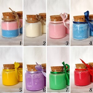 Mini personalisierte Babypartykerze 40ml Bild 5