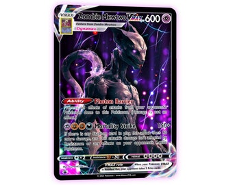 M Mecha Mewtwo VMAX Pokemon Card 