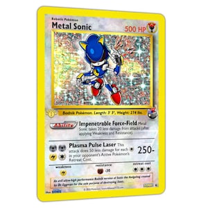Aesthetic Metal Sonic Diamond Painting 