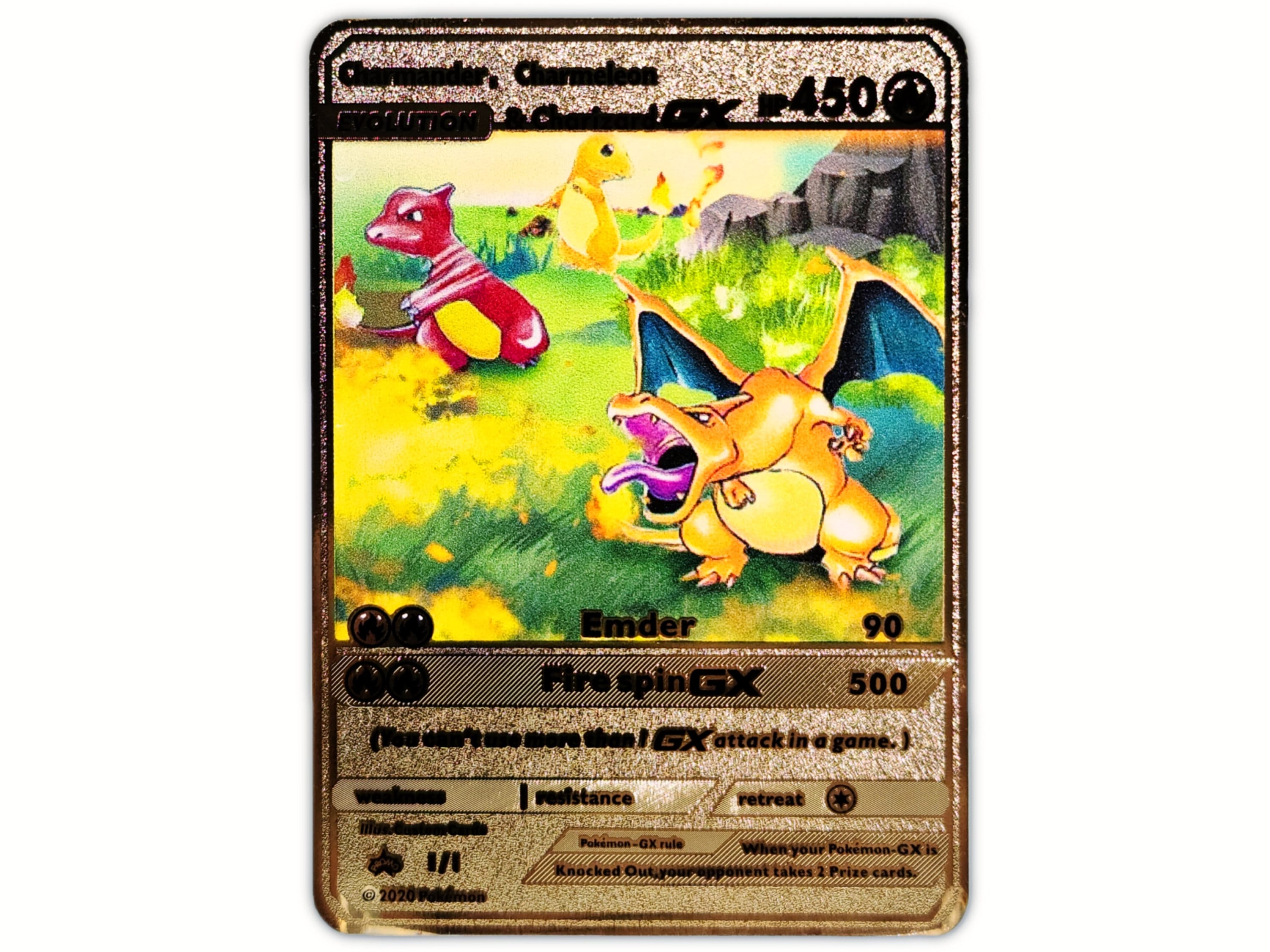 Kit Carta Pokémon Charmander Charmeleon Charizard