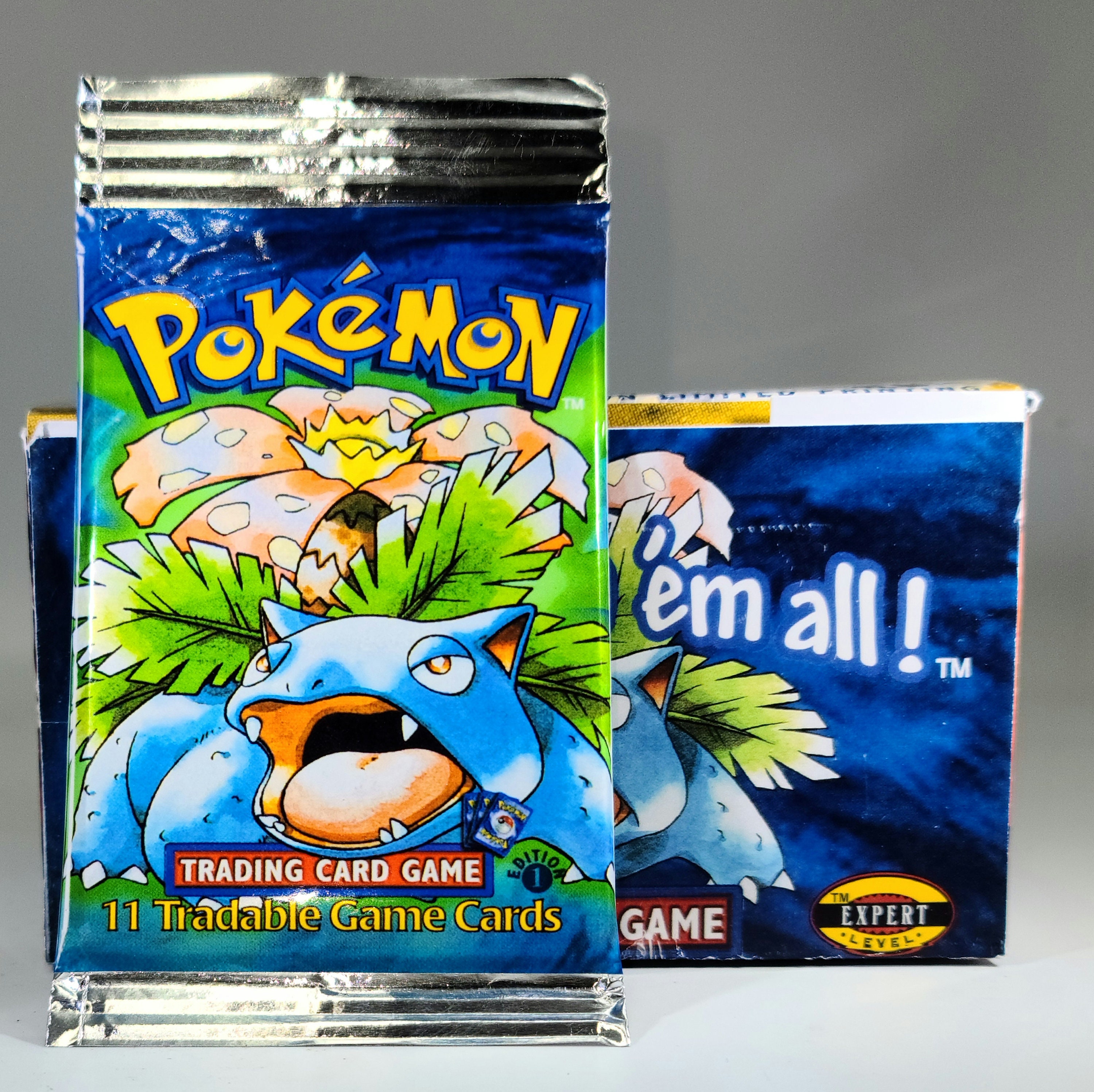 1st Edition Shadowless Base Set Booster Packs Charizard Etsy