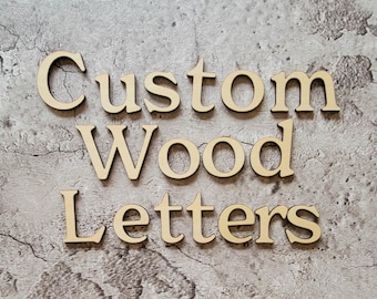 Custom Wooden Name Sign: Nursery Decor, Wood Wall Art