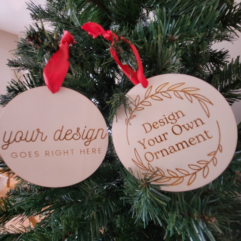 Design Your Own Christmas Ornament 