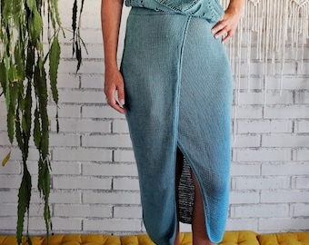 Knitting pattern (Eng) / Patrón de punto (Esp) Ura skirt - falda