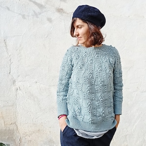 Knitting pattern (Eng) / Patrón de punto (Esp) Elur sweater.  Adult. Mini&Me Collection