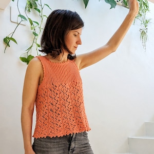 Knitting pattern (Eng) / Patrón de punto (Esp) Goxo tee.  Adult. Mini&Me Collection.