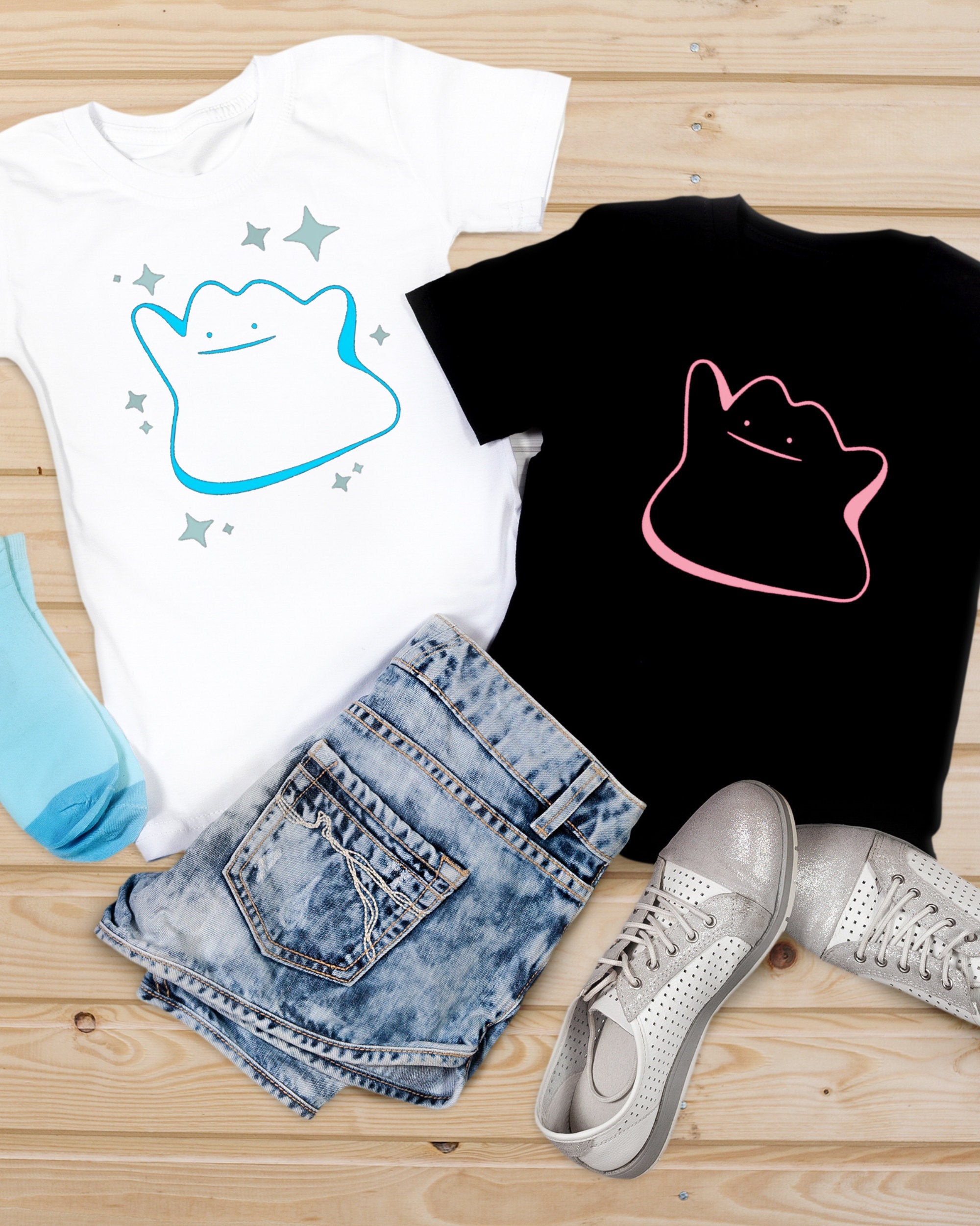 Mega Evolution Of Ditto Pokemon Unisex T-shirt - Teeruto