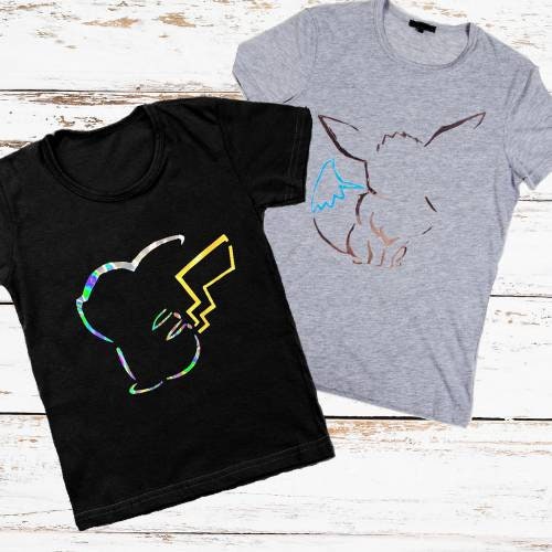 / T Pokémon Go T-shirt Holographic -