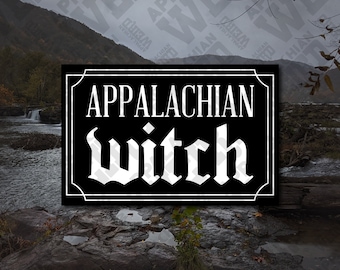Appalachian Witch Vinyl Decal