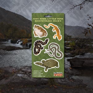 Just Some Little Guys Herpetology Mini Decal Pack 5
