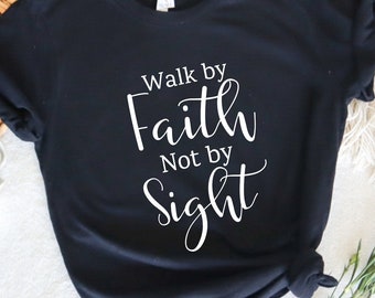 Faith quote Christian shirt, Cross shirt, Christian shirt, Believer modest shirt, womens shirt, Gift for her, Fashion