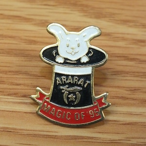 Vintage Mason Shriners Ararat Magic of 1998 Collectible Lapel Pin