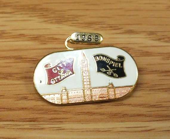 Vintage 1989 City of Ottawa Bonspiel Collectible … - image 2