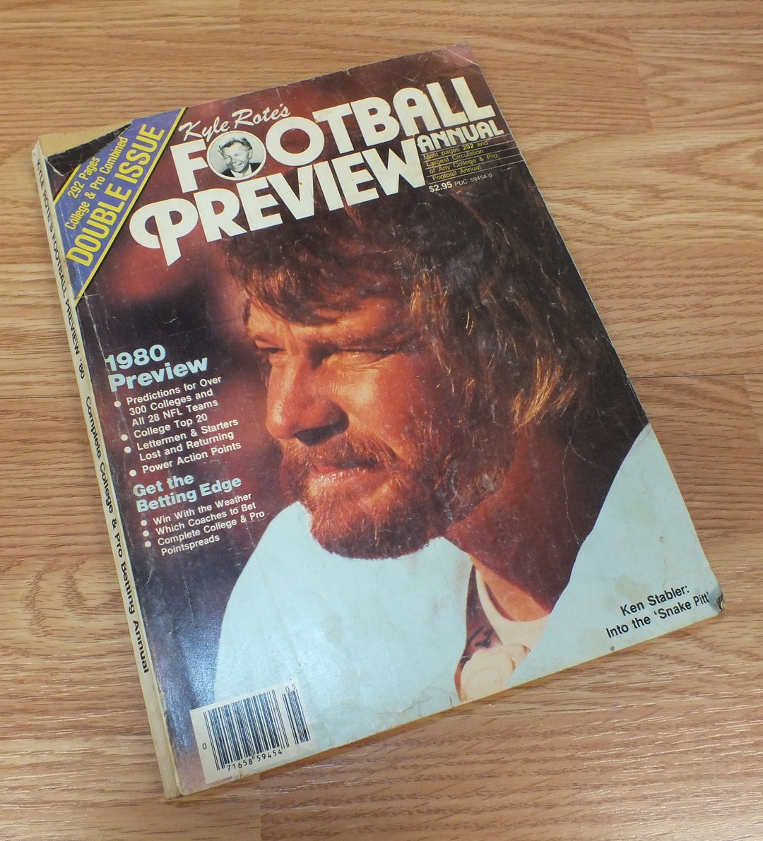 Kyle Rote's Football Preview '80 Complete College & Pro Betting Annual ...