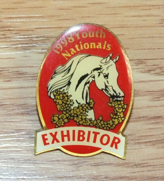 Vintage 1998 Youth Nationals Exhibitor Equestrian… - image 1